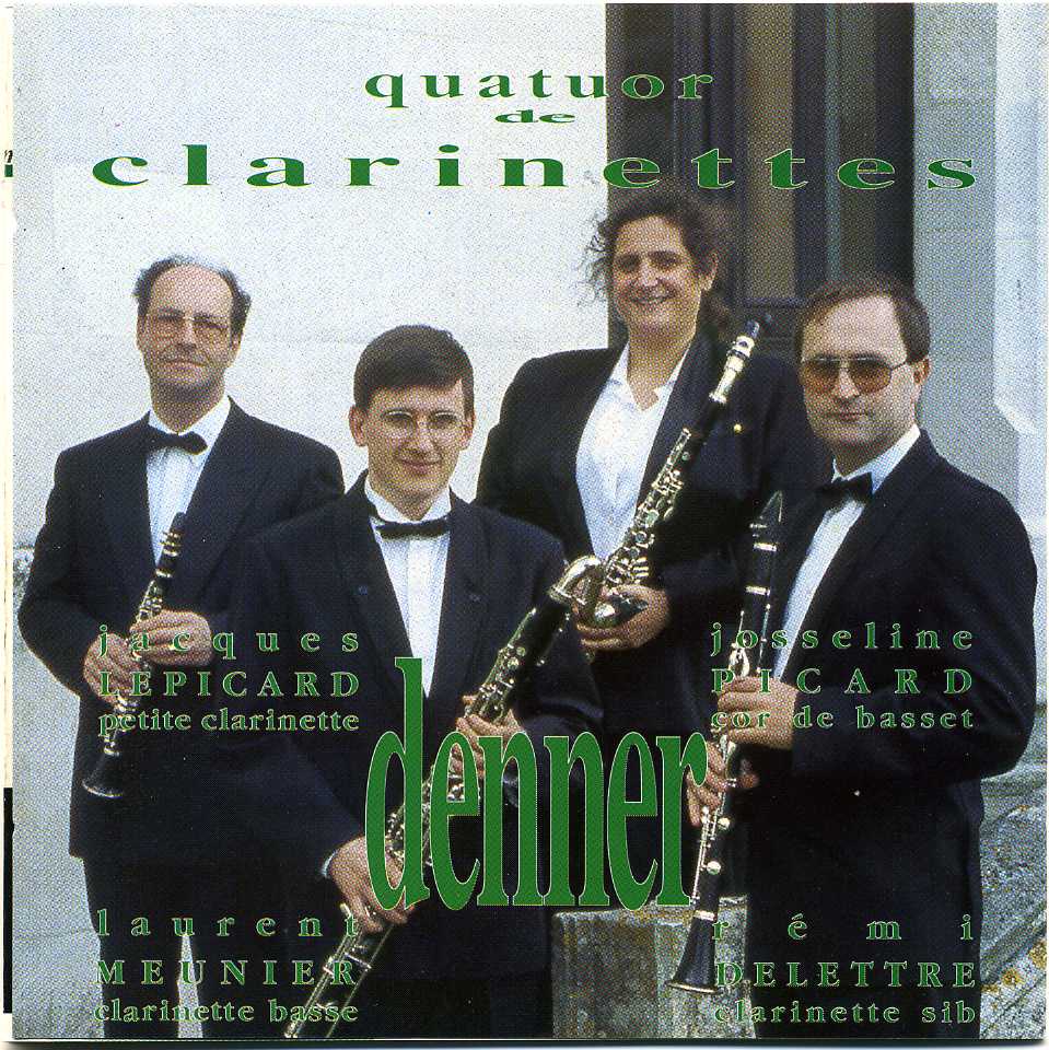 Pochette du disque Quatuor Denner - Compositeurs Normands d'aujourd'hui