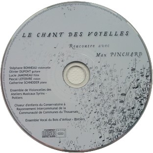 Pochette du disque Le chant des voyelles